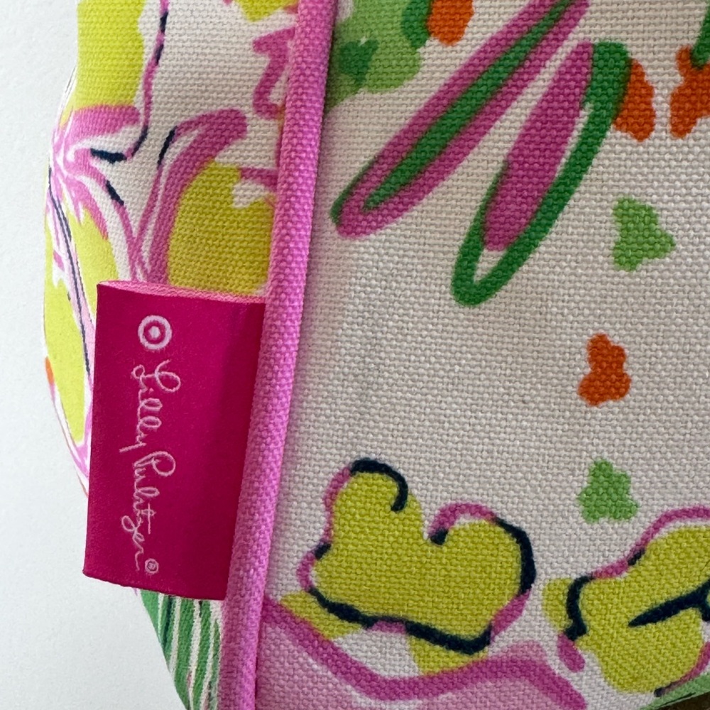 NEW Lilly Pulitzer Target Nosey Posey Floral Indoor Outdoor Floor Cushion Pillow - Picture 4 of 16